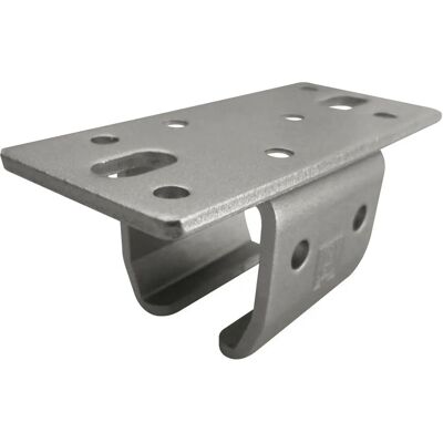 Helm - 102 Grundplatte gedreht - acier galvanisé - Ceiling rail bracket - Publicité Helm - 102 Grundplatte gedreht - acier galvanisé - Ceiling rail bracket - Publicité