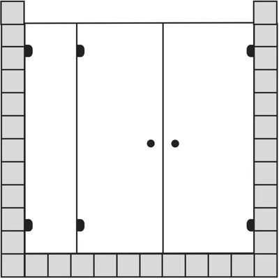 Sprinz Spinell Plus Schwenktür - Nische 140x200 cm - Duschabtrennung Sprinz Spinell Plus Schwenktür - Nische 140x200 cm - Duschabtrennung