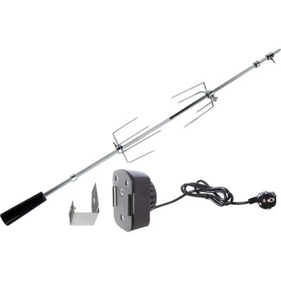 Allgrill - Rotisserie Drehspiess-Set 103 cm - Rotisserie spit set - Publicité Allgrill - Rotisserie Drehspiess-Set 103 cm - Rotisserie spit set - Publicité