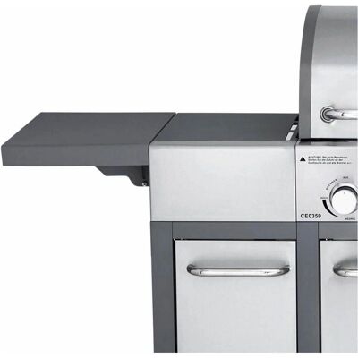 AllGrill - Major 100399 - Gris - 2-pièces - Lot de tables d'appoint - Publicité AllGrill - Major 100399 - Gris - 2-pièces - Lot de tables d'appoint - Publicité
