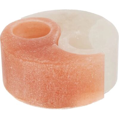 Himalaya Salt Dreams - Yin Yang Kristallsalz Kerzenhalter Himalaya Salt Dreams - Yin Yang Kristallsalz Kerzenhalter