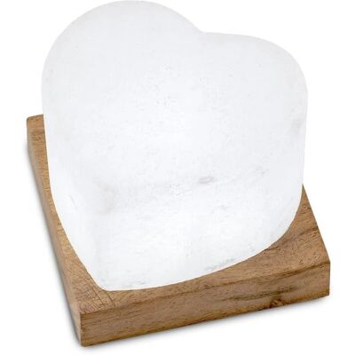 Himalaya Salzträum Herz Saltkristall Tischlampe - Dekor Himalaya Salzträum Herz Saltkristall Tischlampe - Dekor