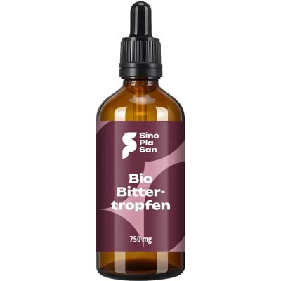 SinoPlaSan - Bittertropfen BIO - 50 ml - Flüssig - Digestive drops SinoPlaSan - Bittertropfen BIO - 50 ml - Flüssig - Digestive drops