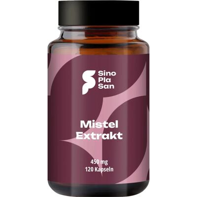SinoPlaSan - Mistelextrakt 450 mg - Kapseln - Blutdruck - Dietary supplement SinoPlaSan - Mistelextrakt 450 mg - Kapseln - Blutdruck - Dietary supplement