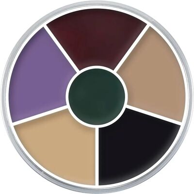Générique - BOITIER 6 COULEURS FARD GRAS FX - Blau - 30g - Cream makeup Générique - BOITIER 6 COULEURS FARD GRAS FX - Blau - 30g - Cream makeup