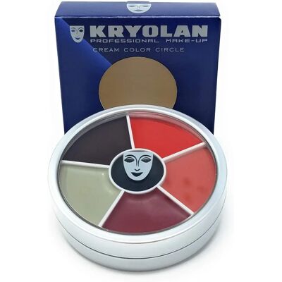 Générique - 6-Color Grease Paint Case - Palett Générique - 6-Color Grease Paint Case - Palett