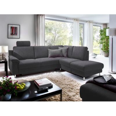Carina Korfu L-Form Sofa - 3-Sitzer, Grau, Chenille Carina Korfu L-Form Sofa - 3-Sitzer, Grau, Chenille