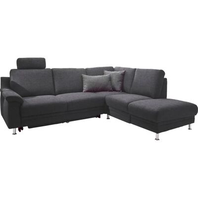 Carina Korfu L-Form Sofa - Chenille, Grau - 252cm Carina Korfu L-Form Sofa - Chenille, Grau - 252cm