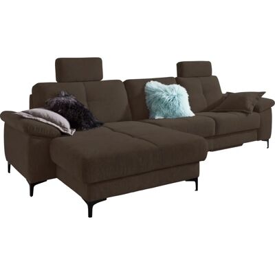 Carina Burnaby Ecksofa - Chenille-Optik, Ottomane links, mit Schlaffunktion Carina Burnaby Ecksofa - Chenille-Optik, Ottomane links, mit Schlaffunktion