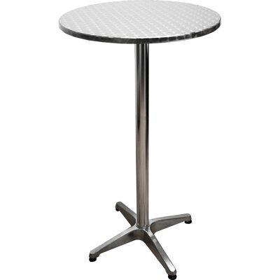 GARDEN PLEASURE Silver Höhenverstellbarer Gartentisch - Gartentisch GARDEN PLEASURE Silver Höhenverstellbarer Gartentisch - Gartentisch