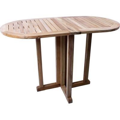 Garden Pleasure Balkontisch »Solo« aus Teak, 120x60x75 cm, Braun Garden Pleasure Balkontisch »Solo« aus Teak, 120x60x75 cm, Braun