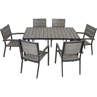 Garden Pleasure Olivia Rechteckiger Gartentisch - Garten Tisch Garden Pleasure Olivia Rechteckiger Gartentisch - Garten Tisch