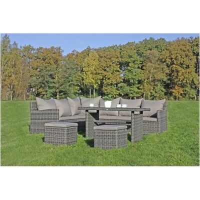Garden Pleasure Oviedo Lounge-Set - Gartenmöbel für 8 Personen Garden Pleasure Oviedo Lounge-Set - Gartenmöbel für 8 Personen