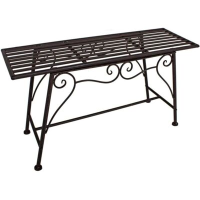 Garden Pleasure Lorin Gartenbank - Rost-Optik, 83cm Garden Pleasure Lorin Gartenbank - Rost-Optik, 83cm