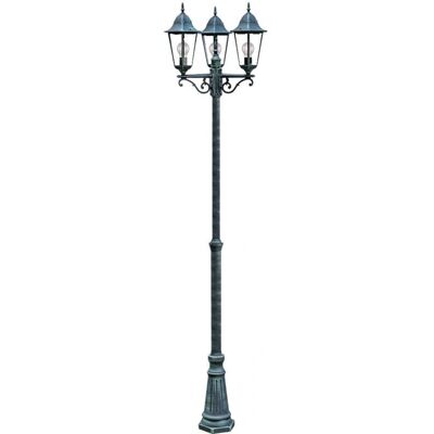 Garden Pleasure Norderney Außenleuchte - Klassische IP44 3-Kopf Aluminium Lampe Garden Pleasure Norderney Außenleuchte - Klassische IP44 3-Kopf Aluminium Lampe