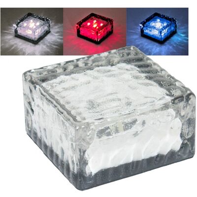 HARMS Set di luci solari a cubetti di ghiaccio - IP44 Vetro LED HARMS Set di luci solari a cubetti di ghiaccio - IP44 Vetro LED