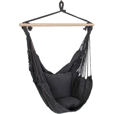 ETC-SHOP Sedia sospesa in cotone e poliestere beige ETC-SHOP Sedia sospesa in cotone e poliestere beige