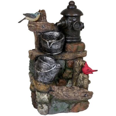 GARDEN PLEASURE METIS Gartenbrunnen - Wetterfeste Polyresin, 36x60x25cm GARDEN PLEASURE METIS Gartenbrunnen - Wetterfeste Polyresin, 36x60x25cm