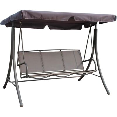 GARDEN PLEASURE ANNA - Hollywoodschaukel - 3 Sitze - Modernes Gartendesign GARDEN PLEASURE ANNA - Hollywoodschaukel - 3 Sitze - Modernes Gartendesign