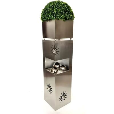GARDEN PLEASURE Dekorativní stojan na rostliny se slunečním motivem - Stojan na rostliny GARDEN PLEASURE Dekorativní stojan na rostliny se slunečním motivem - Stojan na rostliny