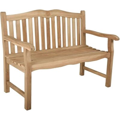 Garden Pleasure Romang Teak Gartenbank - Outdoor Möbel Garden Pleasure Romang Teak Gartenbank - Outdoor Möbel