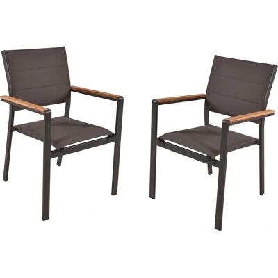 GARDEN PLEASURE DAVINA 2er Set Stapelstühle - Gartenmöbel GARDEN PLEASURE DAVINA 2er Set Stapelstühle - Gartenmöbel