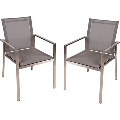 GARDEN PLEASURE Sienna 2er Set, Stapelstühle - Innen/Außen GARDEN PLEASURE Sienna 2er Set, Stapelstühle - Innen/Außen