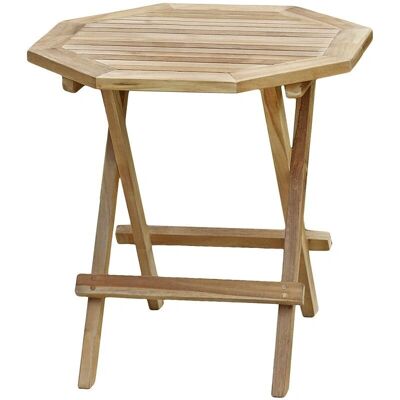 Garden Pleasure LUANG - Wetterfester Faltbarer Teak-Tisch 50x50cm Garden Pleasure LUANG - Wetterfester Faltbarer Teak-Tisch 50x50cm