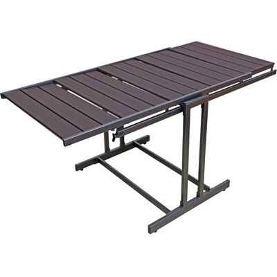 Garden Pleasure Support à Plantes TABORA - Support, Marron foncé, 70,2 x 131 cm - Publicité Garden Pleasure Support à Plantes TABORA - Support, Marron foncé, 70,2 x 131 cm - Publicité