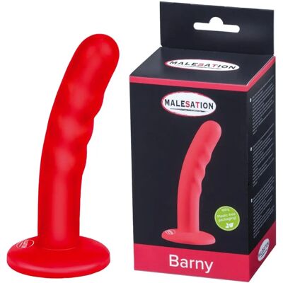 Malesation Barny Dildo in Silicone - Ventosa Ergonomica - 12,5cm Malesation Barny Dildo in Silicone - Ventosa Ergonomica - 12,5cm