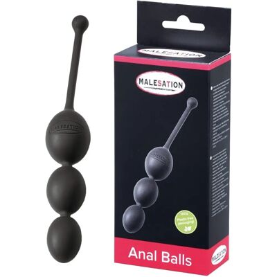 Malesation Silikoniset anal-luettelot 3-ketju - Anal Beads Malesation Silikoniset anal-luettelot 3-ketju - Anal Beads