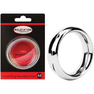 Malesation Anello in acciaio arrotondato 4,4cm - Giocattoli sessuali maschili Malesation Anello in acciaio arrotondato 4,4cm - Giocattoli sessuali maschili