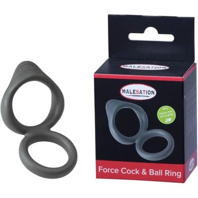 Malesation Double Cock & Ball Ring - Cockring - Male Enhancement Malesation Double Cock & Ball Ring - Cockring - Male Enhancement
