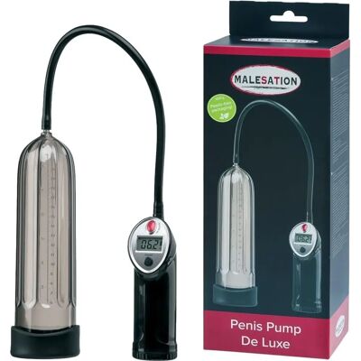 Pompa peniena Malesation - Nero/Azzurro - Dispositivo di ingrandimento Pompa peniena Malesation - Nero/Azzurro - Dispositivo di ingrandimento