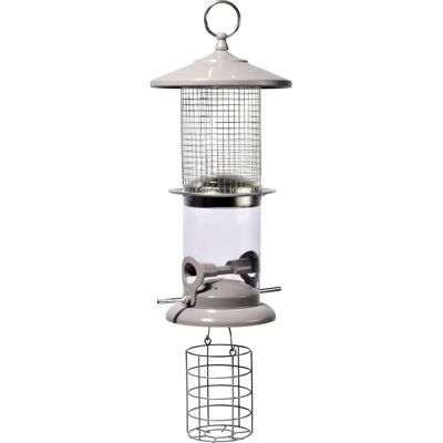 DOBAR Multi Vogelhaus - Vielseitiger 3-in-1 Futterspender DOBAR Multi Vogelhaus - Vielseitiger 3-in-1 Futterspender
