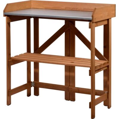 DOBAR 29053FSC - Pflanztisch - Rechteckig, 85x44x89 cm DOBAR 29053FSC - Pflanztisch - Rechteckig, 85x44x89 cm