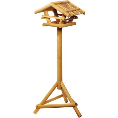 Mangeoire à oiseaux DOBAR - Bois et roseau - Usage extérieur Mangeoire à oiseaux DOBAR - Bois et roseau - Usage extérieur