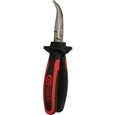 Ks Tools Tang - 165mm - Bøjet kjeft 45° - DIN ISO 5745 Ks Tools Tang - 165mm - Bøjet kjeft 45° - DIN ISO 5745