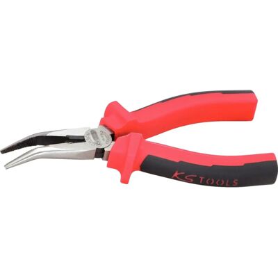 Præcisions tang KS TOOLS - 210mm - Ergonomisk - DIN ISO 5745 - Rød/Sort Præcisions tang KS TOOLS - 210mm - Ergonomisk - DIN ISO 5745 - Rød/Sort