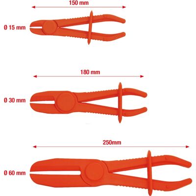 KS Tools 115.5050 Flexible Hose Clamp Pliers Set KS Tools 115.5050 Flexible Hose Clamp Pliers Set