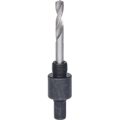KS Tools Lochsägen-Aufnahmehalter - 9,5mm Schaft - Hochleistungsstahl - Für Bi-Metall-Lochsägen - 14-30mm KS Tools Lochsägen-Aufnahmehalter - 9,5mm Schaft - Hochleistungsstahl - Für Bi-Metall-Lochsägen - 14-30mm