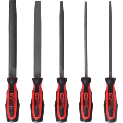 Set di lime da officina KS Tools - 5 pezzi resistente Set di lime da officina KS Tools - 5 pezzi resistente