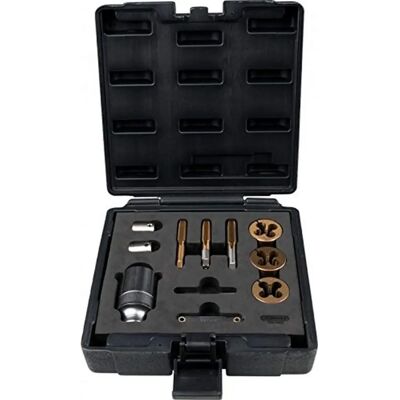 KS Tools M12x1,50 HSS TiN Gängsnitt och -filiera KS Tools M12x1,50 HSS TiN Gängsnitt och -filiera