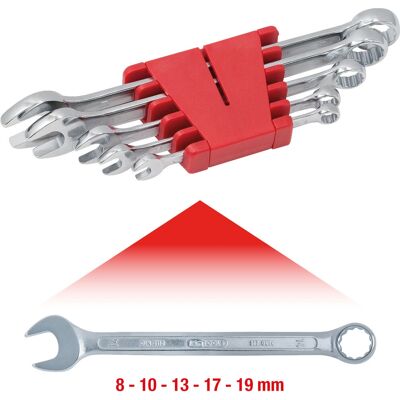 Ks Tools 517.0045 Kasten mit geneigtem Maul - Schraubenschlüsselset Ks Tools 517.0045 Kasten mit geneigtem Maul - Schraubenschlüsselset