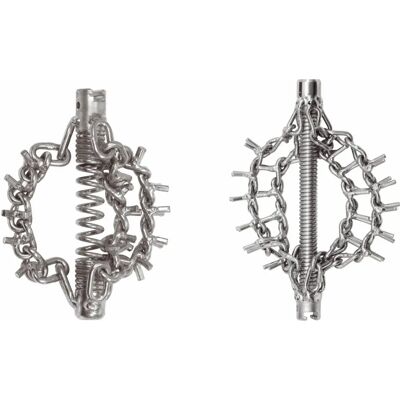 KS Tools Kettenschleuderkopf med Spike-kedja - 4 Kedjor - Ø 30mm - 160mm Längd - Tunga rörrengörare KS Tools Kettenschleuderkopf med Spike-kedja - 4 Kedjor - Ø 30mm - 160mm Längd - Tunga rörrengörare