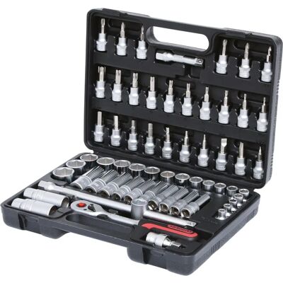 KS Tools 911.0661 Socket Set - 61 pcs, Chrome Vanadium Steel KS Tools 911.0661 Socket Set - 61 pcs, Chrome Vanadium Steel