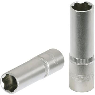KS Tools 911.1429 Chrom Vanadium Sechskant-Stecknuss - Lang KS Tools 911.1429 Chrom Vanadium Sechskant-Stecknuss - Lang