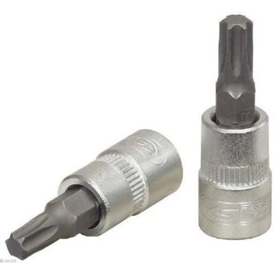 Inserto de soquete KS Tools 911.1448 T8 - Torx, 1/4" - Vanádio Cromo Inserto de soquete KS Tools 911.1448 T8 - Torx, 1/4" - Vanádio Cromo