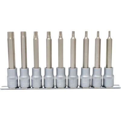 KS Tools 911.1520 Sæt med 9 Torx-hjul - DIN 3120 KS Tools 911.1520 Sæt med 9 Torx-hjul - DIN 3120