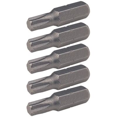Zestaw bitów Torx T7 - KS TOOLS, 25mm, 5 szt Zestaw bitów Torx T7 - KS TOOLS, 25mm, 5 szt